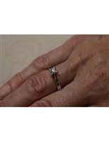 Anillo Damiani Mujer Armonia in Platino Diamante 0.31 Ct 81027125 - 81027125